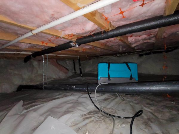 Crawl Space Water Remediation in Elk River