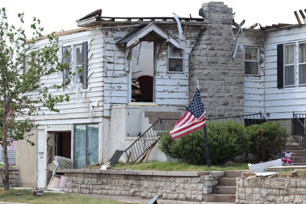 Tornado Damage Recovery in Elk River