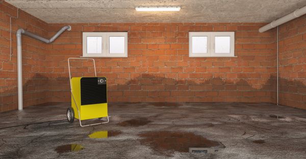 Basement Water Remediation in Elk River
