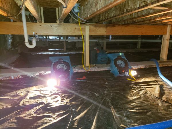 Crawlspace Water Removal in Elk River